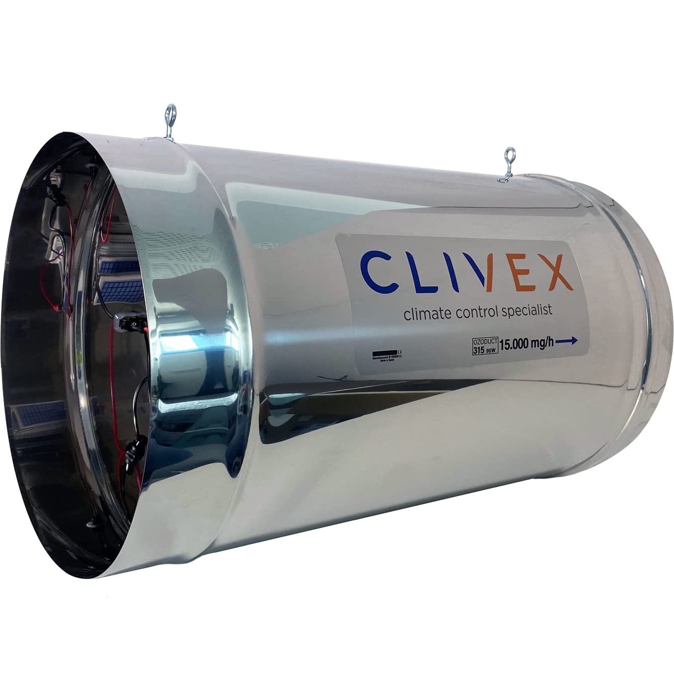 Clivex Ozoduct 315mm (15.000mg/h) Generador de Ozono de Conducto