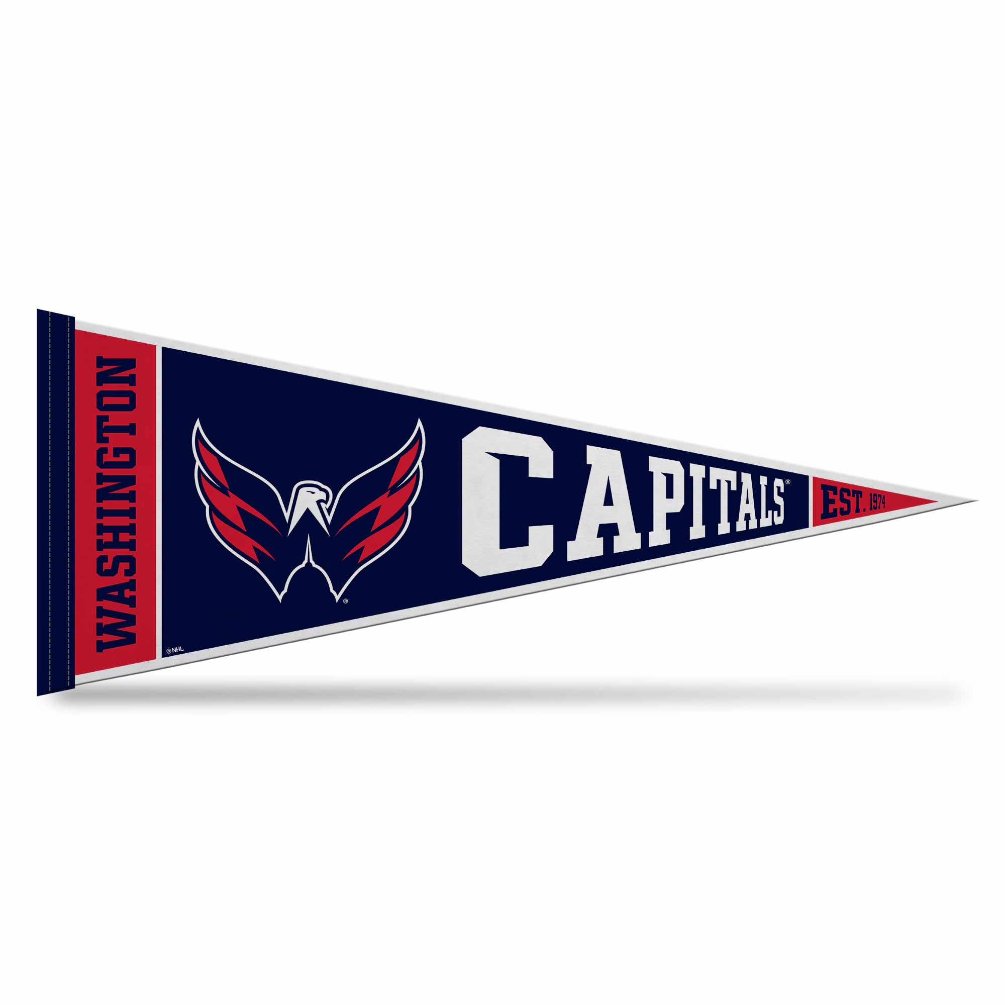 Rico Industries NHL Hockey 12" x 30" Felt Wall Décor Pennant - Great for Home/Bed Room/Man Cave Décor