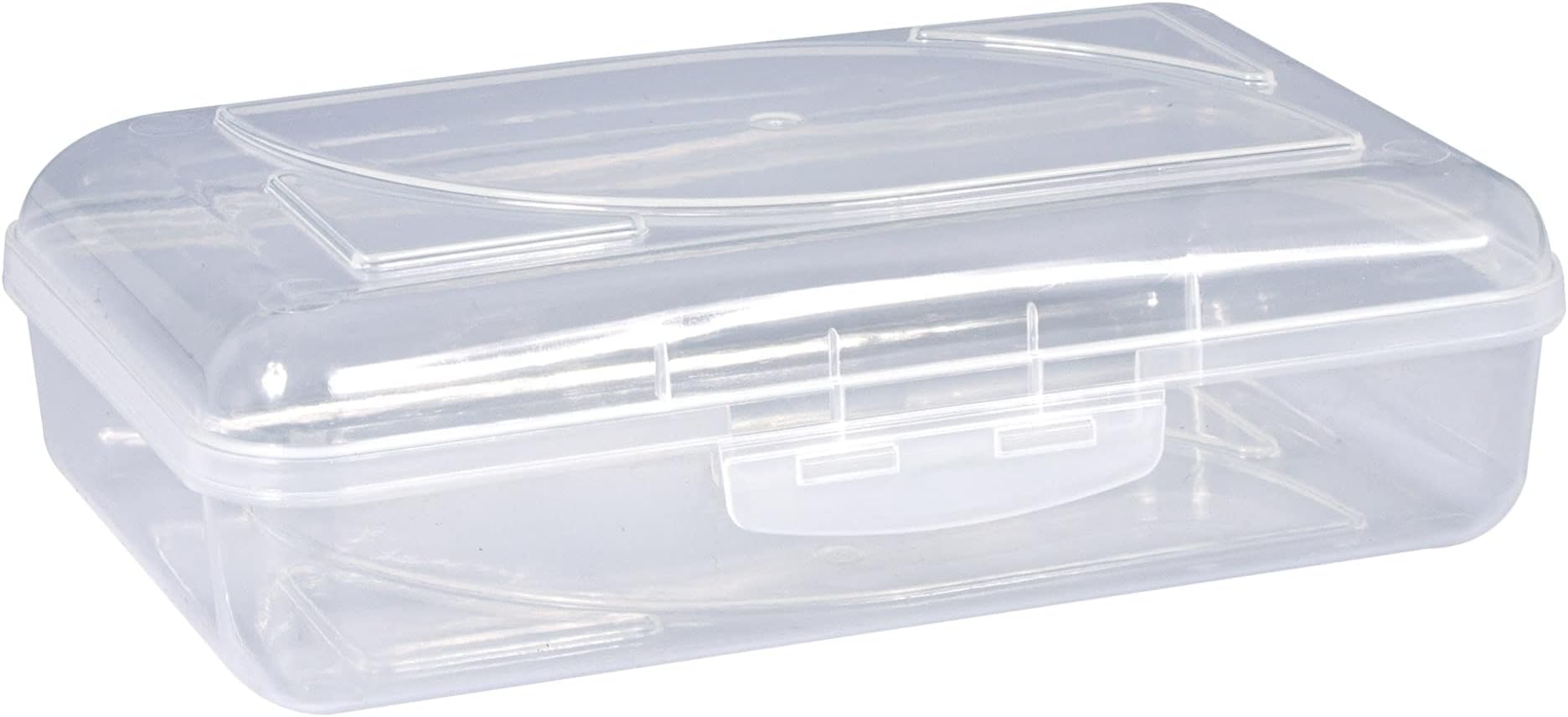 Cra-Z-Art Pencil Box Translucent Clear Pencil Case Box