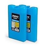Igloo Large Maxcold 2 Pack Ice Block, Reusable Ice Packs for Coolers, Freezer Pack, Cold Packs for Coolers, Long Lasting Ice Blocks