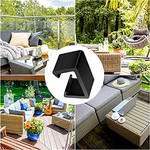 Abnaok Gartenmöbel Verbinder 12 Stück, Möbel Clips Starke Verbinder Gartenmöbel, Lounge Set Clips für Rattan-Möbeln und… – Bild 8