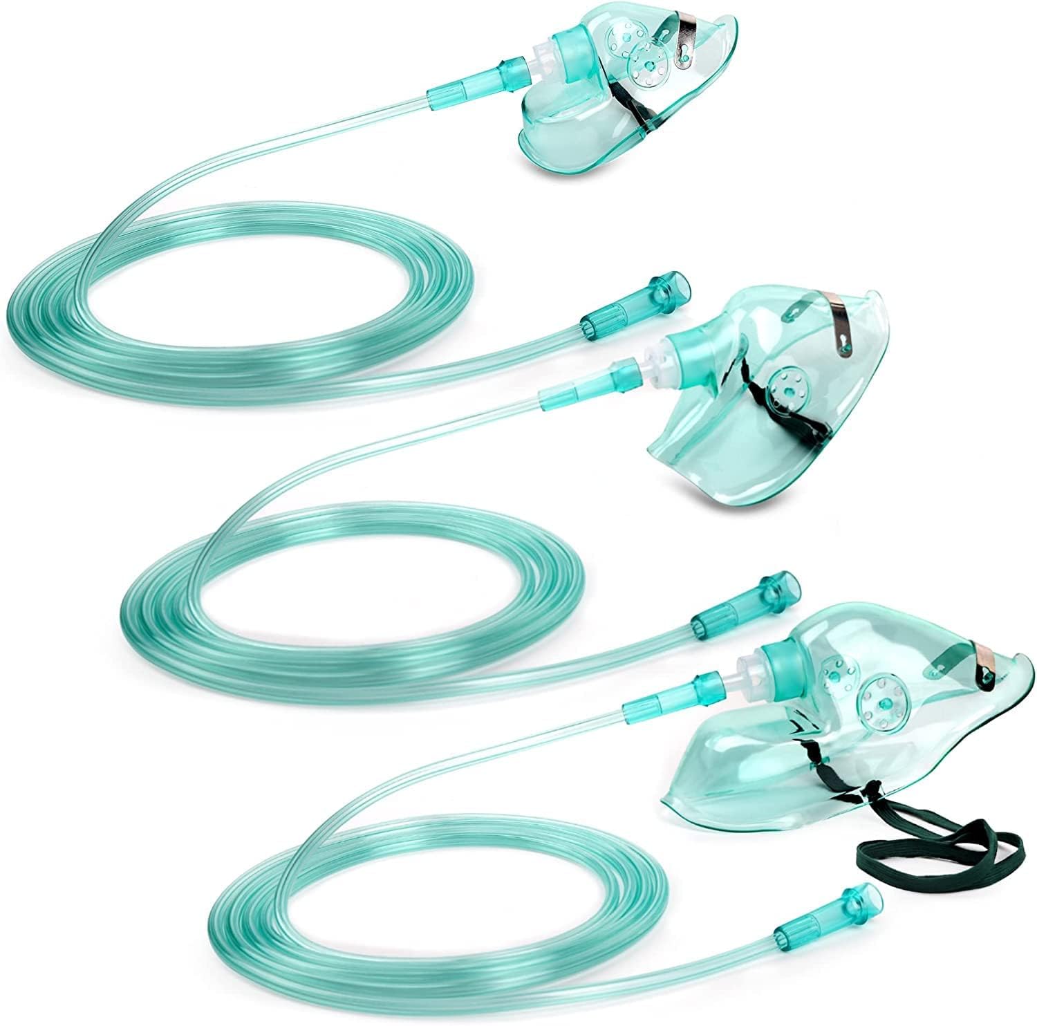 Oxygen Mask for Face Adult with 6.6 Tube & Adjustable Elastic Strap (Pack of 1) (B0D8HXHCH6) Amazon Price History, Amazon Price Tracker