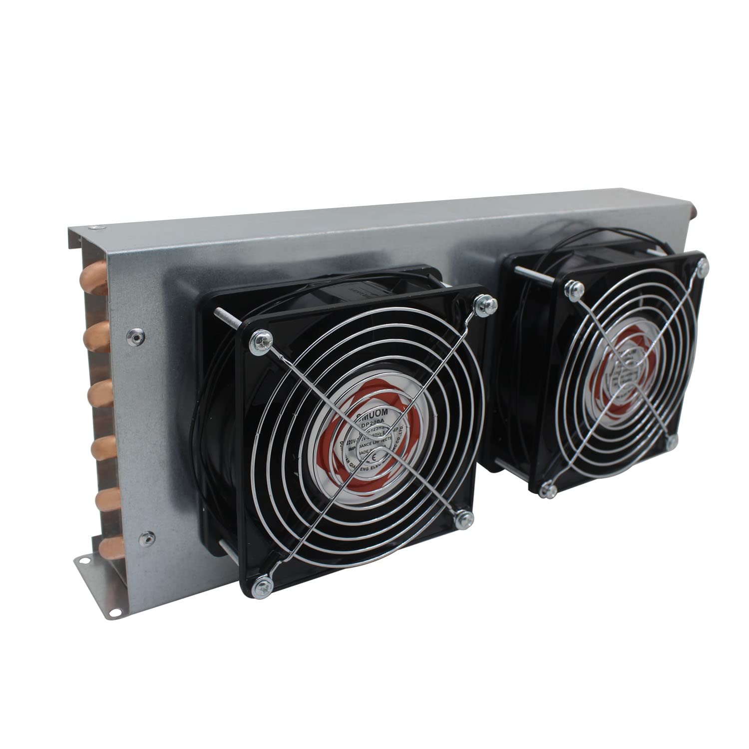 Intercambiador de calor con ventilador radiador refrigeracion liquida agua aire condensacion frigorifico industrial