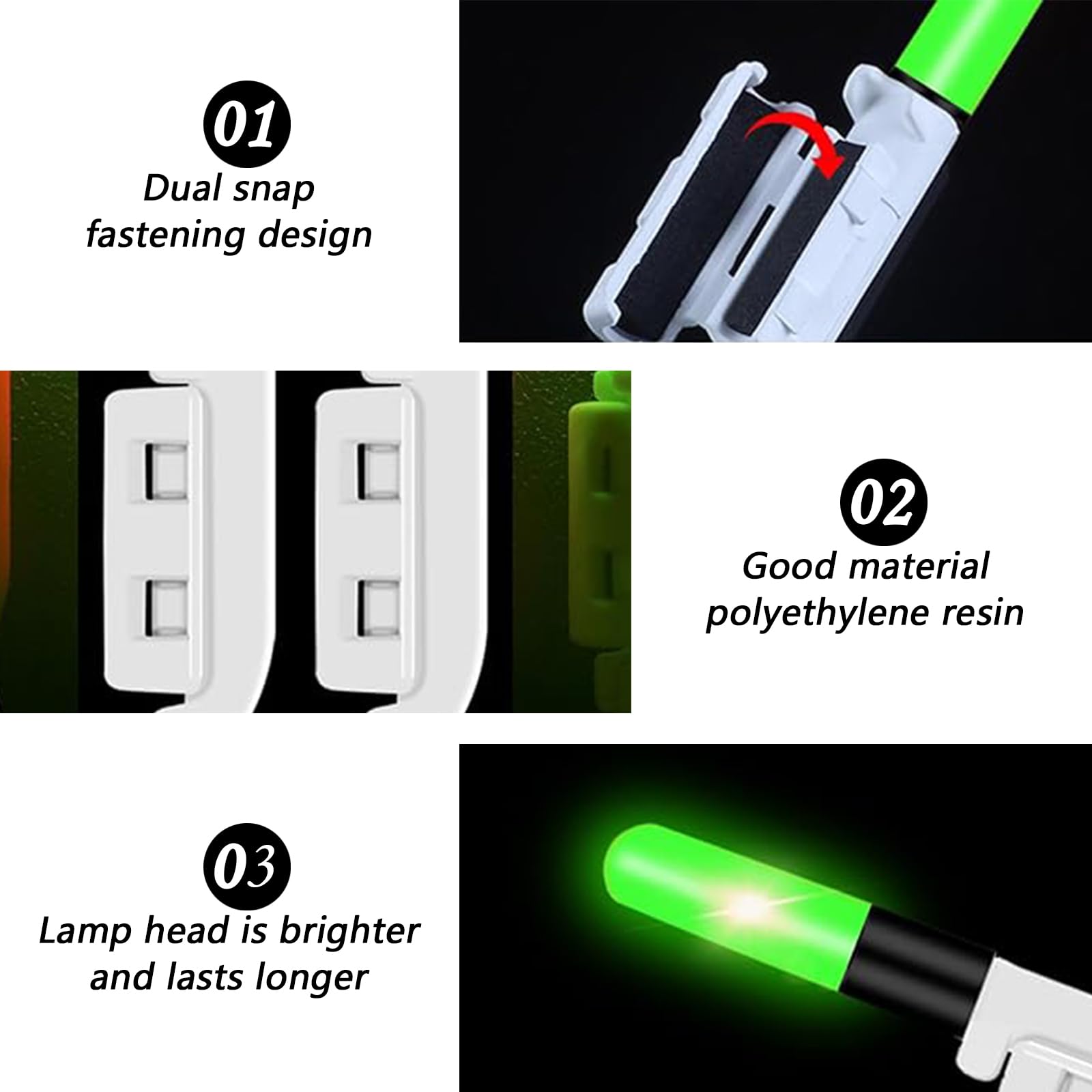 LED Indicator Bite Alarm For Night Fishing Rods Enhanced Functionality