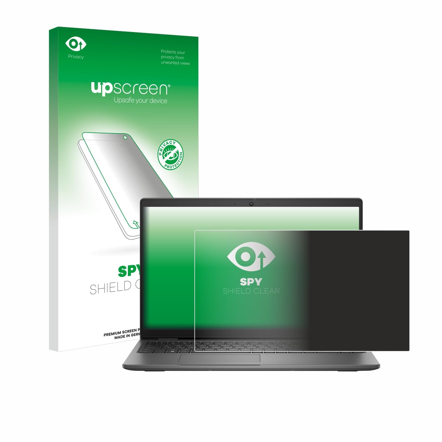 upscreen Anti-Spy Blickschutzfolie für Dell Latitude 15 3540 Privacy Screen Displayschutz-Folie [Sichtschutz, Blaulichtfilter]