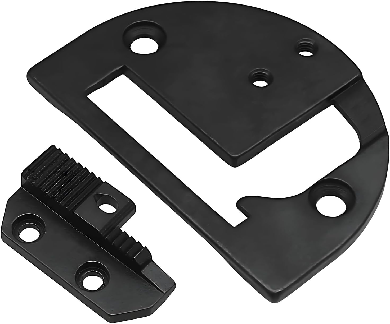 Fbshicung 1Set Needle Plate and Feeder for Binder #18030-280CRBL FIT for JUKI DNU-1541 DNU-241