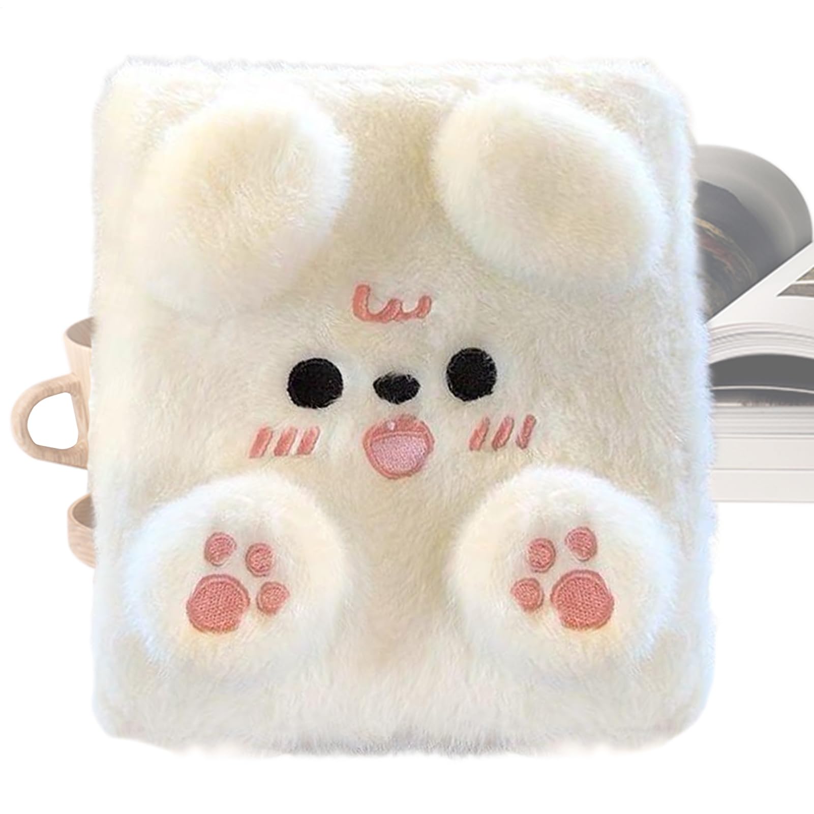 Raccoglitore Peluche Album per Raccolta Foto Formato A6 | Portafotocard Per Ricevute Biglietti Studenti Progetti Creativi Scrapbooking Etichette Casa Studio d'Arte e Aula