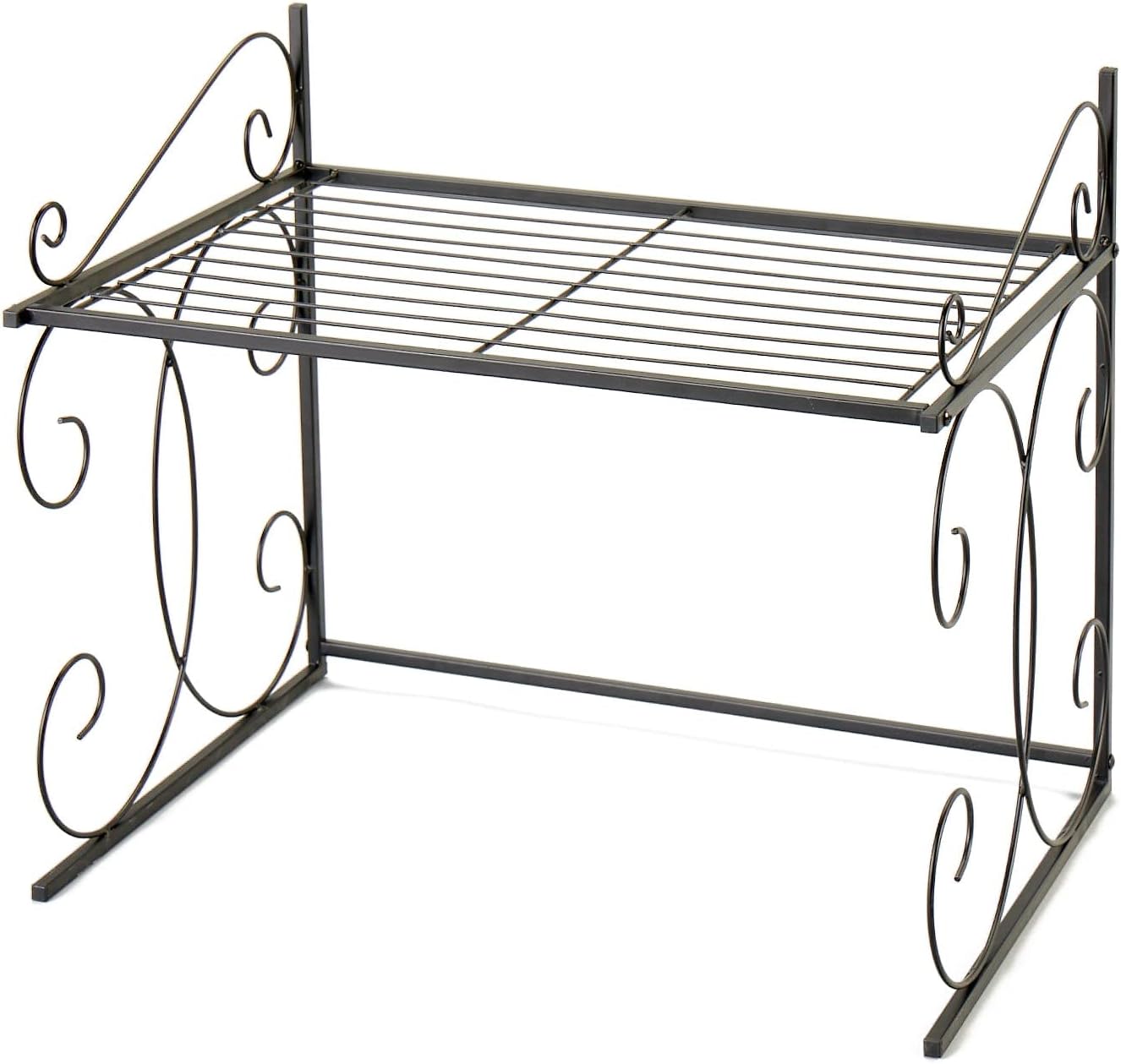 Over the Microwave Shelf Kitchen Storage Organizer