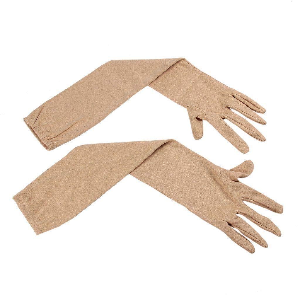 London Paree Pack of 2 UV Protection Gloves β Lightweight Cotton Sun Shield Gloves for Sunburn Prevention, Anti-UV Unisex Driving & Biking Gloves, Soft Breathable Hand Protection for Summer 4