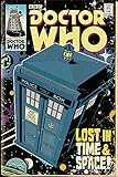 Doctor Who - TV Show - /Comic Poster Print (Comic Cover - The Tardis) (Dr. Who) (Size 24' x 36') (Unframed)