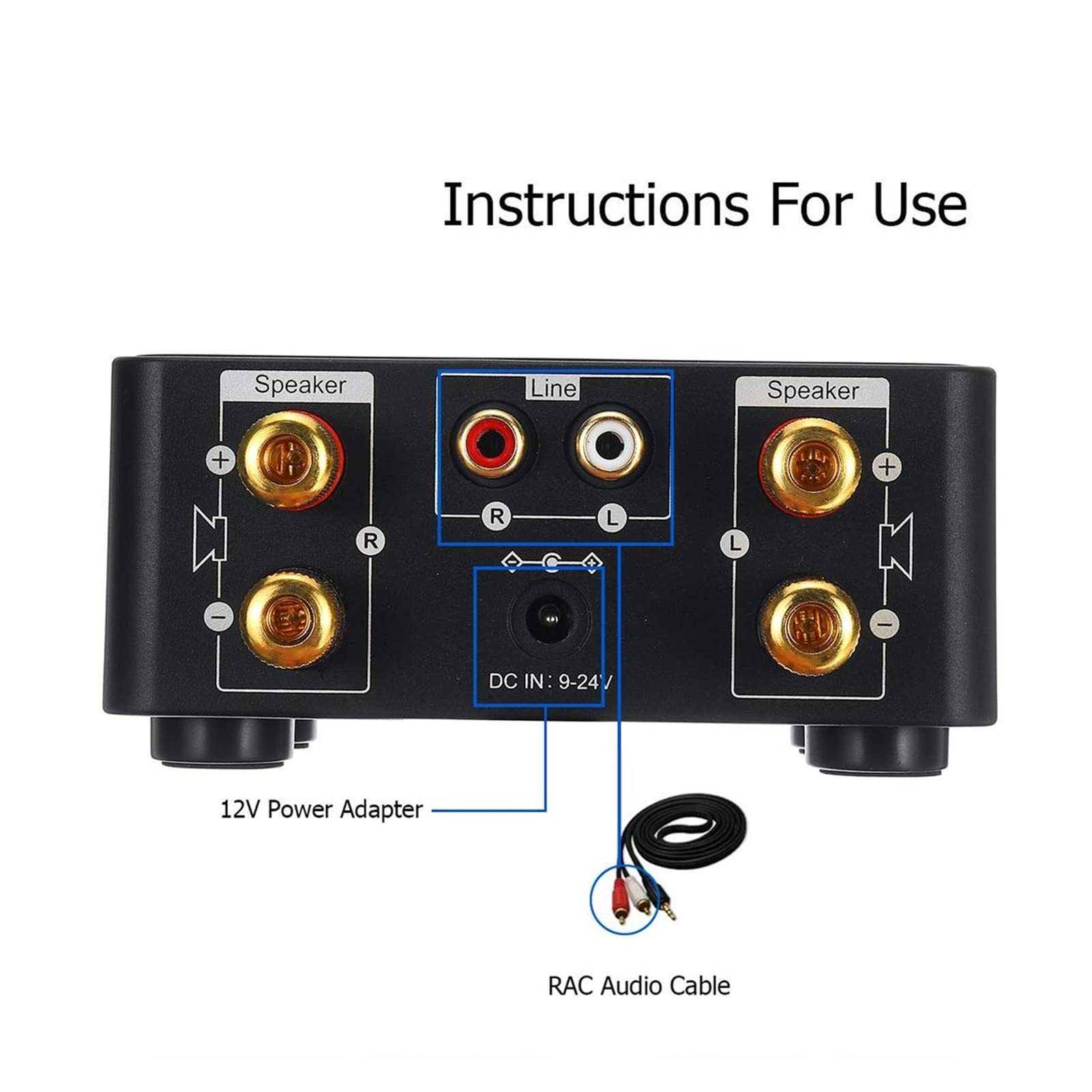 新品 デジタルアンプ Bluetooth5.0 100W TPA3116 Amazon.co.jp: カー アンプ パワーアンプ 100WオーディオHIFI