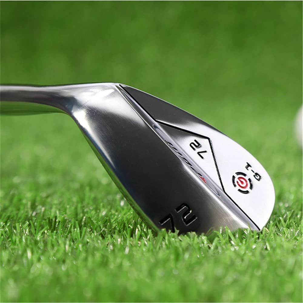 72 Degrees Sand Bar Design Golf Wedge with CNC Textured Steel Shaft - Golf Club Wedges Perfect for Mens Womens