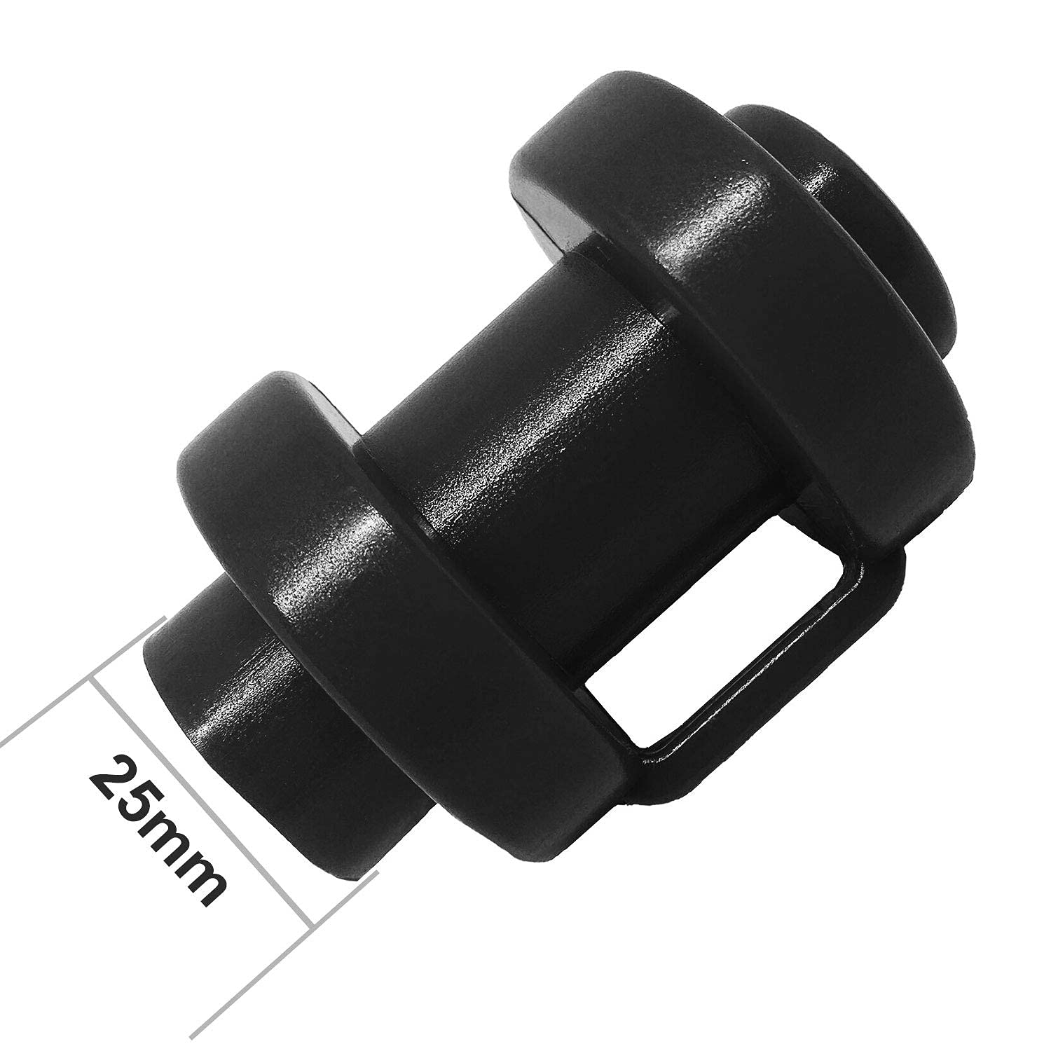 8 Stück Trampolin Endkappen Blau - Schutz Für Netzstangen 25mm Durchmesser