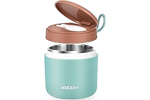 Insulated Food Container for Kids - Leak Proof, Stainless Steel Vacuum Insulated Kids Food Jar