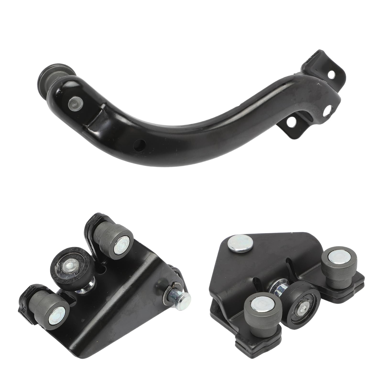 Juego de Rodillos para Puerta Lateral Compatible con Renαult Trafic 2 O-Pel Vivaro A Nissan Primastar 2000-2014 Guía de Rodillos para Puerta corredera Puerta Superior Central Inferior