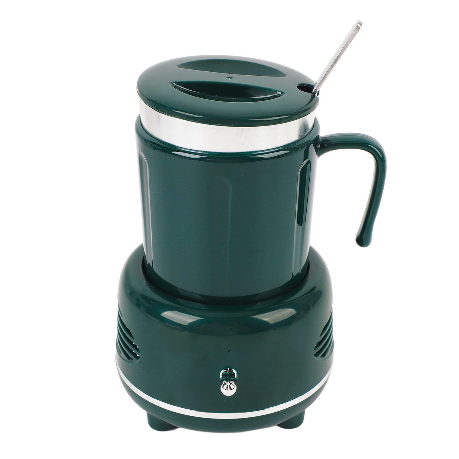 Socobeta Chauffe-Tasse électrique, Refroidisseur et Chauffage Rapide, pour café, thé, Léger, en Acier Inoxydable, Vert
