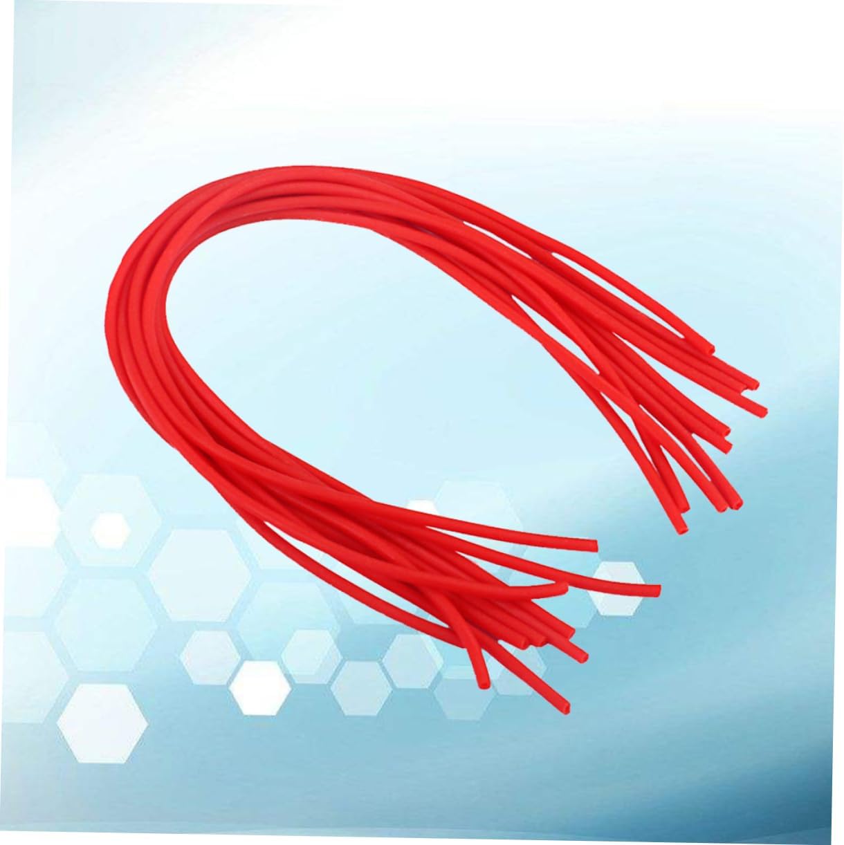 Strings Red Tube 10pcs Bamboo Leather Cover Chinese Dulcimer Parts Sound