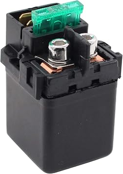MOTOKU Starter Solenoid Relay for Kawasaki Vulcan 900 500 1700 1500 Versys 650 Prairie 700 Ninja ZX9R ZX6R ZX14 Brute Force Super Hawk 1000 Shadow Spirit 750 Magna CBR600RR CBR600F3 CBR250R