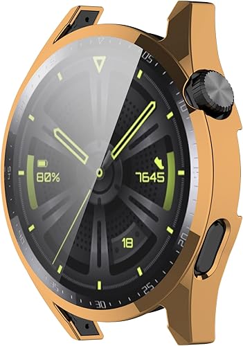 Miniatura 7 de Fundas protectoras de pantalla compatibles con Huawei Watch GT3, funda de TPU suave, accesorios para reloj inteligente, fundas TenCloud resistentes