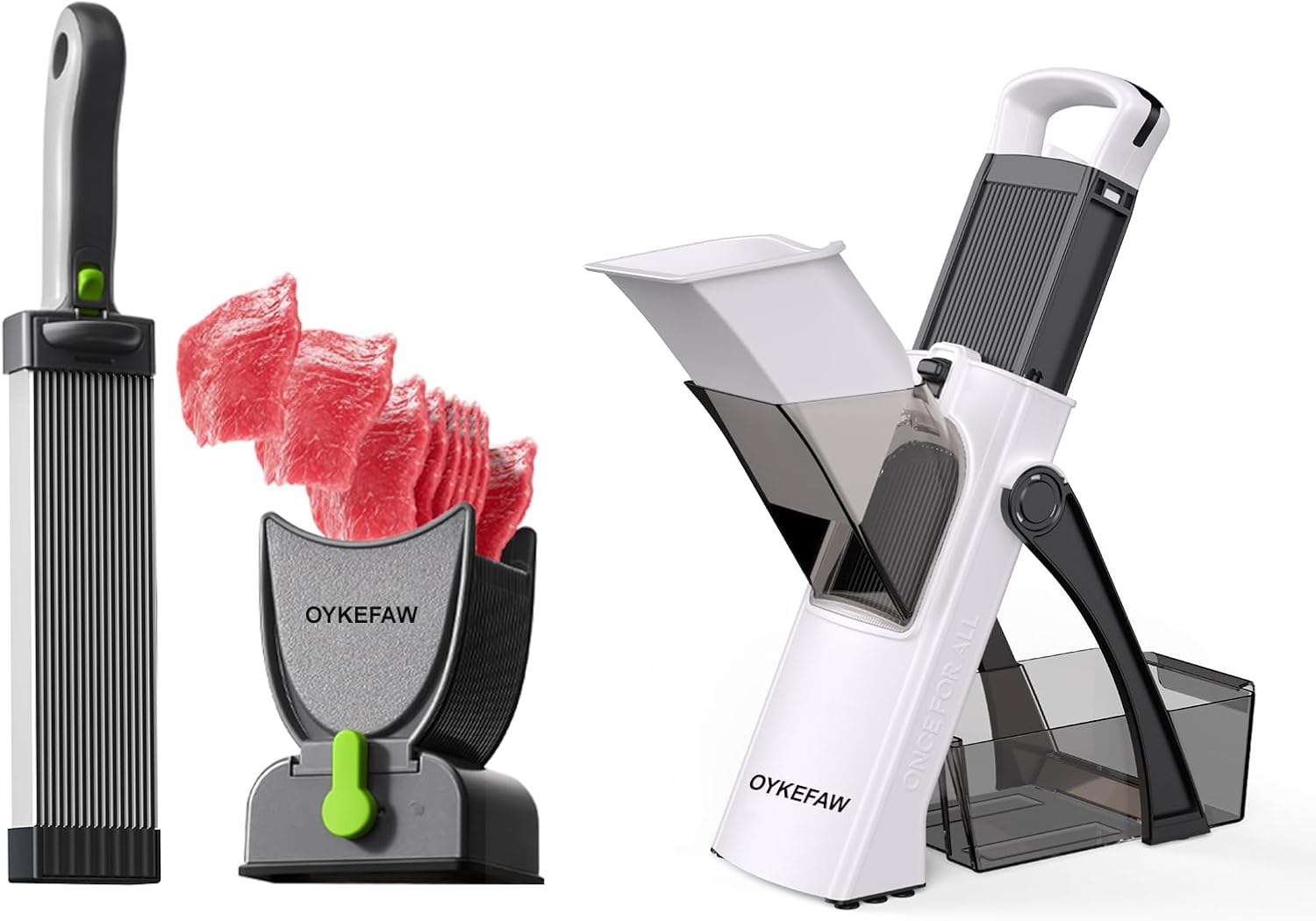 safe mandoline slicer and meat slicer