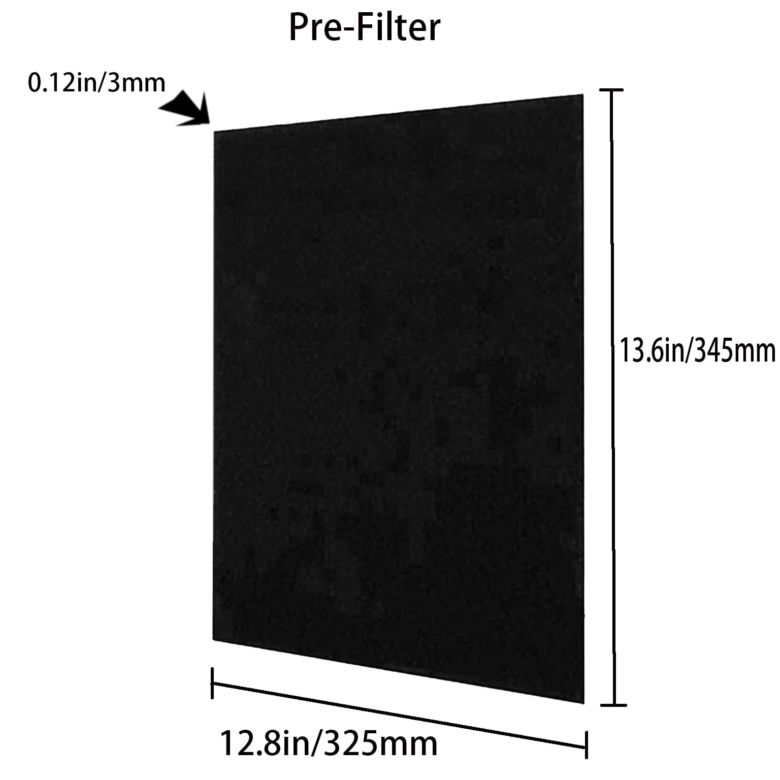 Filtro HEPA di ricambio per filtro HEPA Sharp FZ 425SEF H13 e filtro a strati di carbone per FU-21SE, FU-S25E, FU-W28E, FU-425E, FZ-425SEF