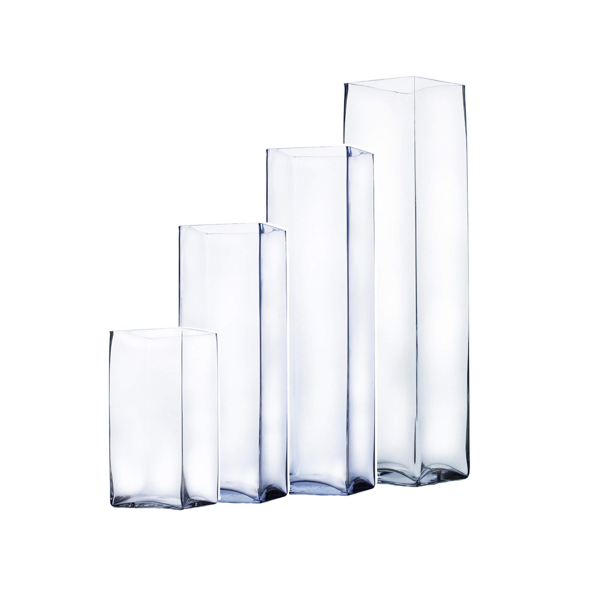 Amazon.com: WGV Tall Square Vase Glass Block, Length 5