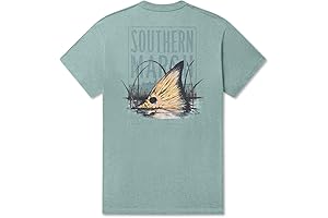 Southern Marsh Spot Sighting for Men Embroidered Graphic Short Sleeve T-shirt