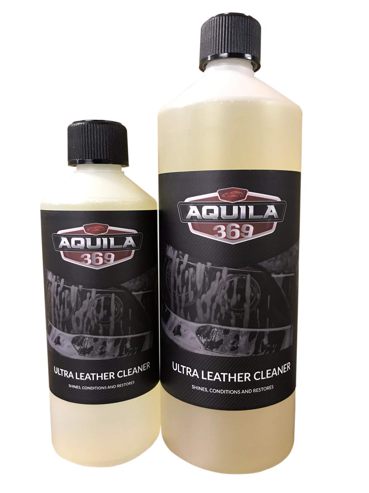 Global Group Aquila Ultra Lux Leather Cleaner, Restores & Protects, Professional Grade Use