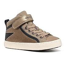 Geox J Kalispera Girl, Scarpe da Ginnastica, Beige Nero, 24 EU