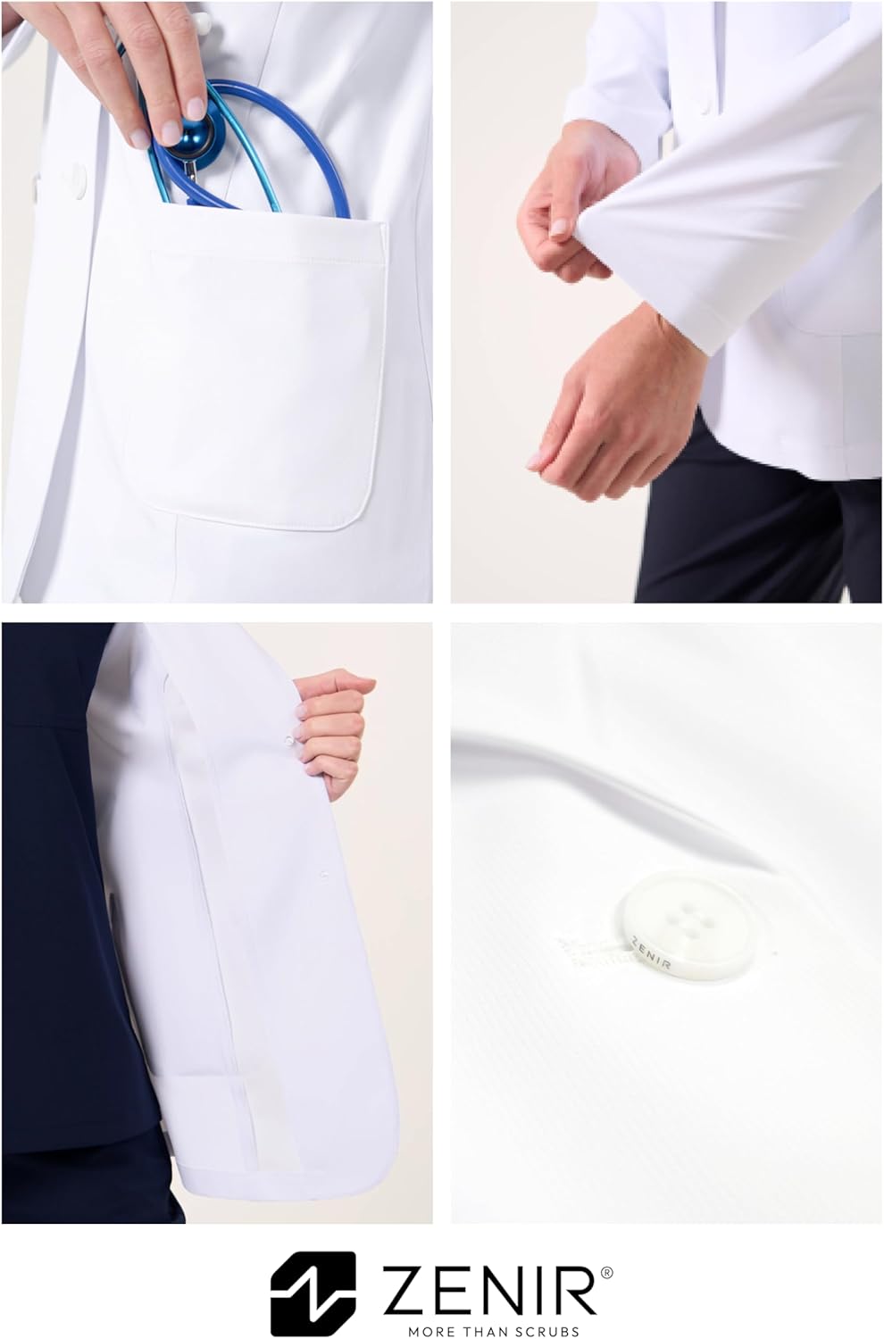 Women's Short and Long Lab Coat