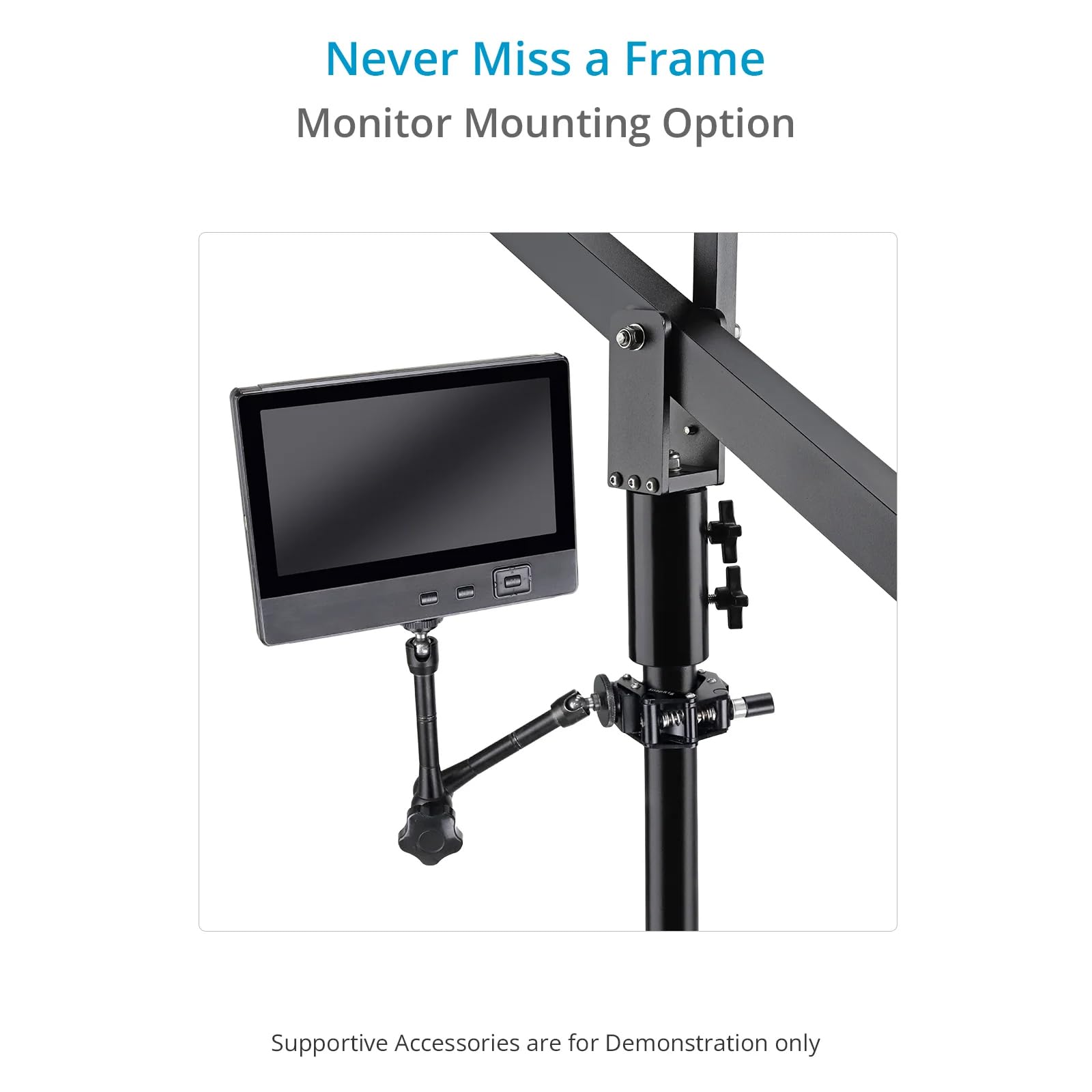 PROAIM 12' Vega Videokamera-Auslegerkran für Videomacher und Filmemacher. Nutzlast: 5 kg / 11 lb (JB-VG12-01)
