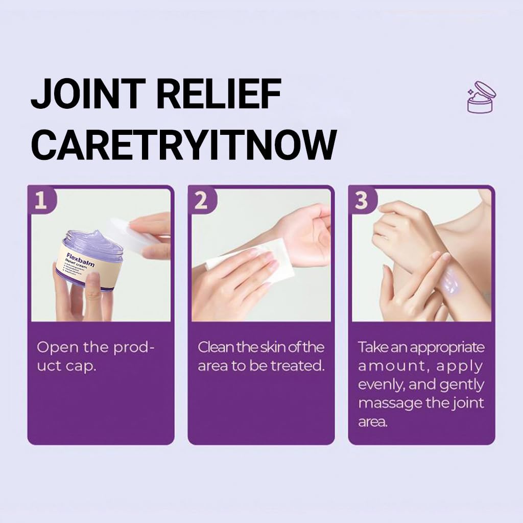 Flexbalm Rapid Joint Relief Gel - Advanced Relief Soothing Massage Gel, Flexbalm Rapid Joint Relief Cream for stiffness and soreness (1) — view 6