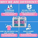 Zimmer Aufraumen 5L Natural Plant-based Baby Laundry Liquid Detergent - Front Load Machine. With Bio Enzymes Blend gallery image
