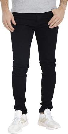 WESTACE Mens Slim Fit Jeans Relaxed Super Flex Denim Stretch Comfortable Wear Classic 5-Pocket Essential Pant Mens 28W-40W
