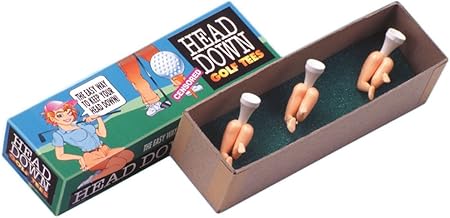 Loftus Heads Down Golf Tees - Golfer Gag Gift Idea (1)