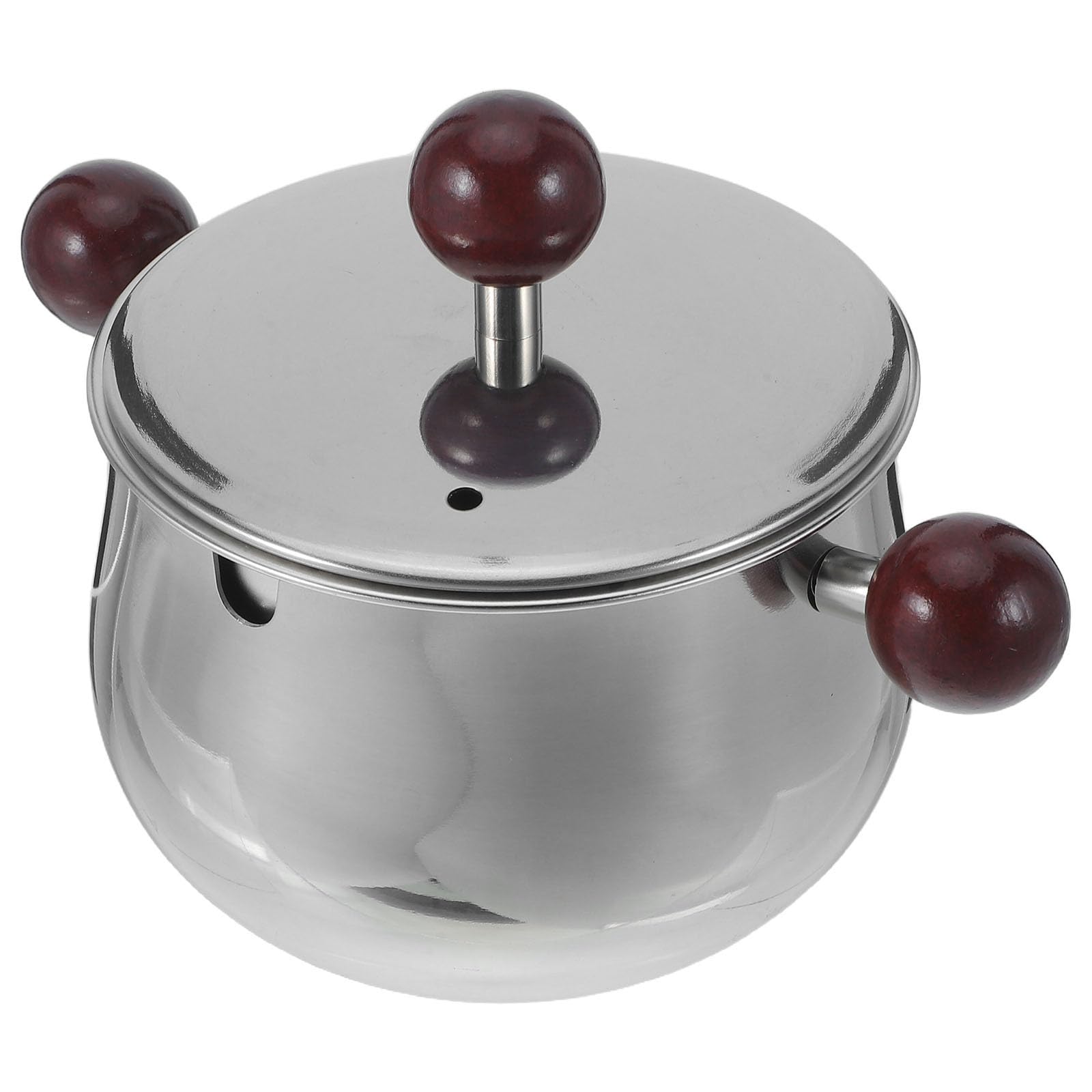 Recipiente de grasa de acero inoxidable Levemolo de 700ml con tapa hermética para cocina
