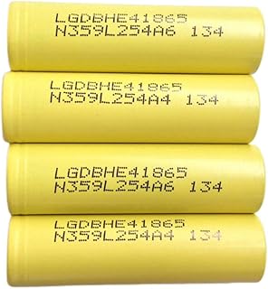 2500mhA Large HE4 Power 18650 Up to 25A Lithium Battery 2500mhA Power HE4 Power 18650 Up to 25A Continuous Current Lithium Battery
