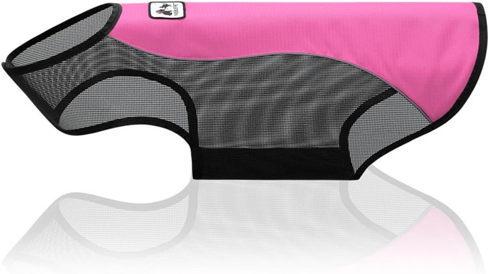 SILD Pet Clothes Dog Sunscreen Shirt Dog UV Protection Vest Dog Breathable Safety Jacket (M, Red)