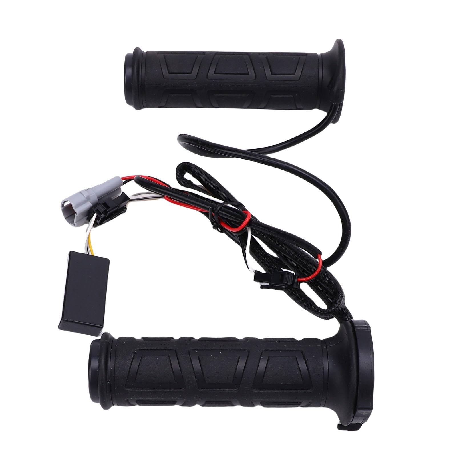 Changor Manopole Riscaldate ATV Riscaldamento Rapido Efficiente per Manubri da 7/8 Pollici Scaldamani Elettrico Universale per Impugnatura ATV Nero