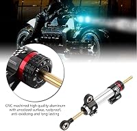 EBTOOLS Univerzális Motoros Kormánycsillapító Alumínium Stabilizátor MT07 MT09 MT10 Yamaha Rövid Típus Kormányamortizátor 4