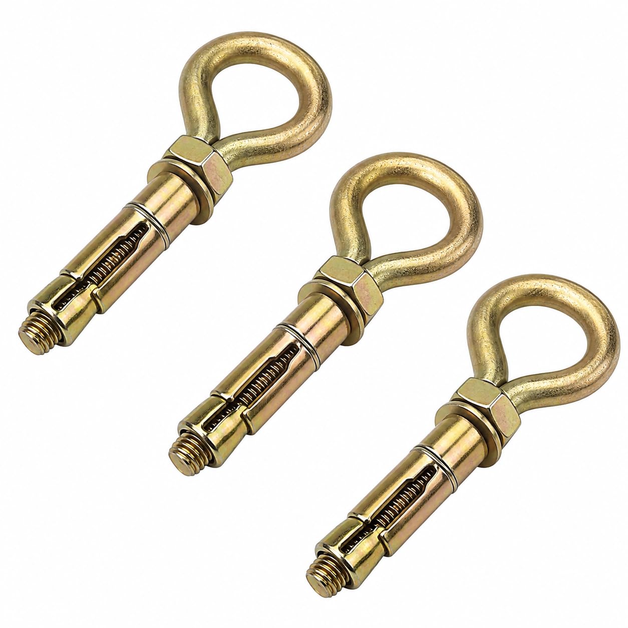 Pure Source India Swing Anchor Fasteners Hook for Hanging Swing, 12 mm, 6 Piece, Metal, Gold — Amazon image 11