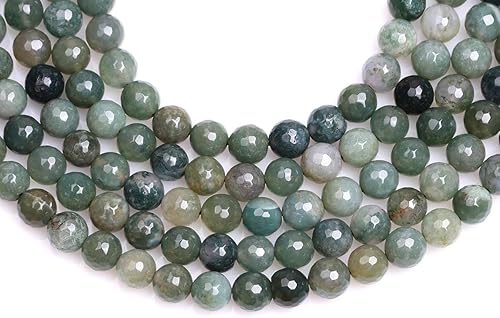 Miniatura 190 de GEM-Inside Red Orange Carnelian Gemstone Loose Beads Natural Energy Power Beads for Jewelry Making Round Faceted 8mm 15