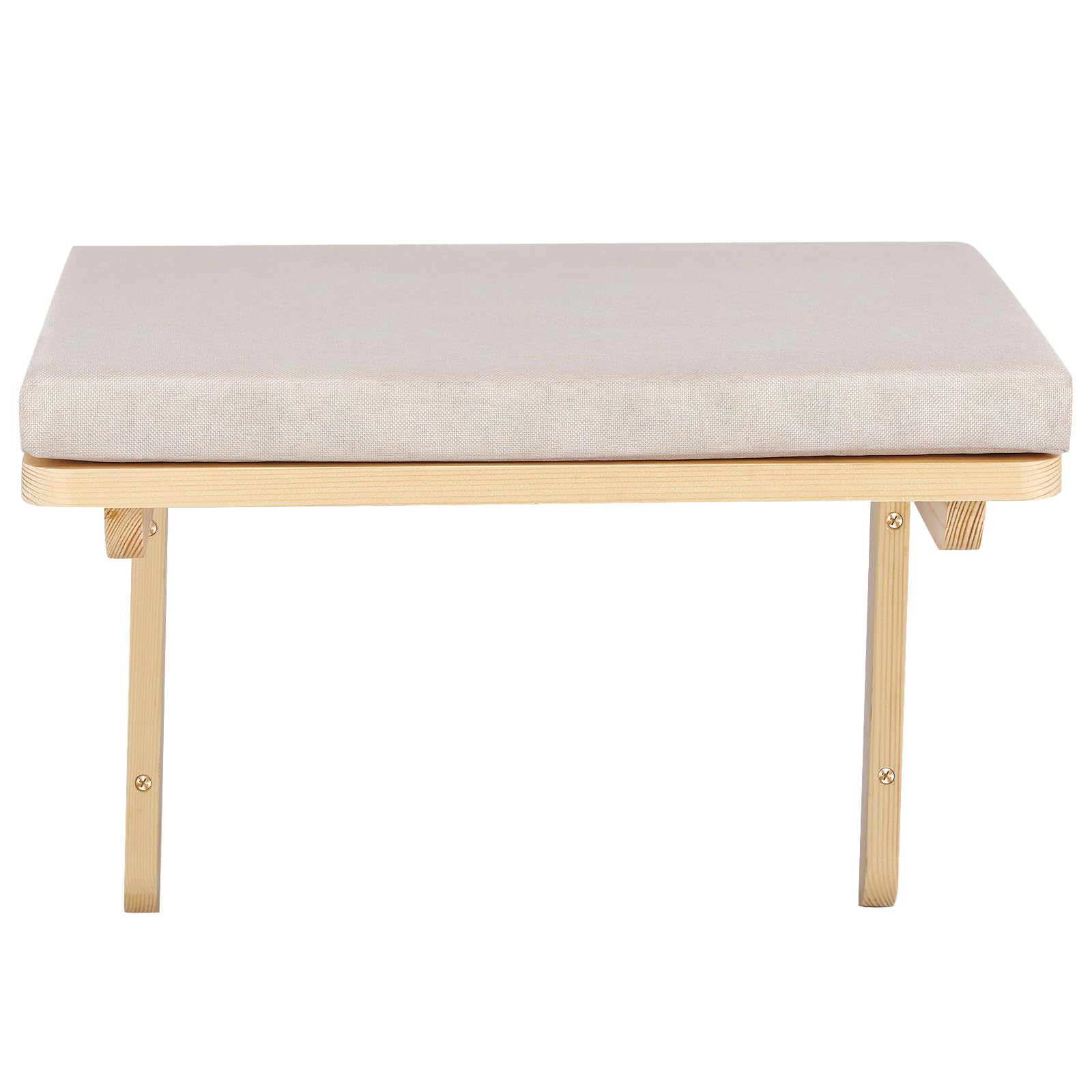 HUOLE Hamac Chat Fenetre Perchoir Lit Fenêtre Panier Suspendu Etagere pour Chats 40 * 30 * 25 cm-Gris Robuste Jusqu'à 18kg Facile à Monter et à déplacer Pas de Ventouse Balcon