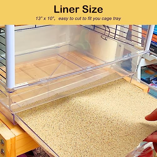 S&X Sand Sheets for Bird Cages,30PCS/PACK (33CM x 25CM - 30PCS) - Image 6