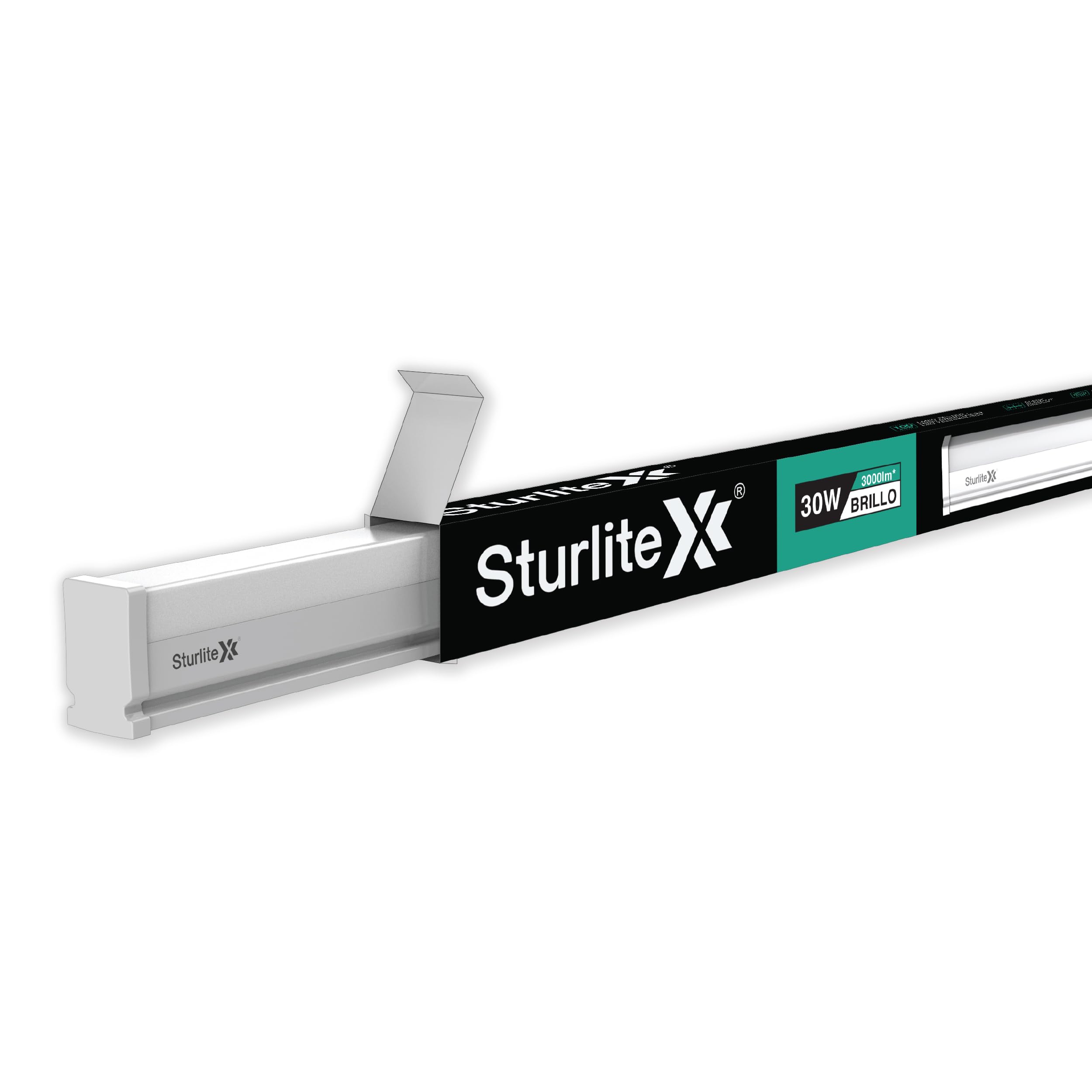 Sturlite Brillo 30 Watt LED Batten| 6500K Cool White Color Temperature Tube light| Sleek Elegant Design With CRI Tech| LM-80 Tested, 3000 Lumens| 25000 Hrs Rated Life (Pack of 1)-image-13