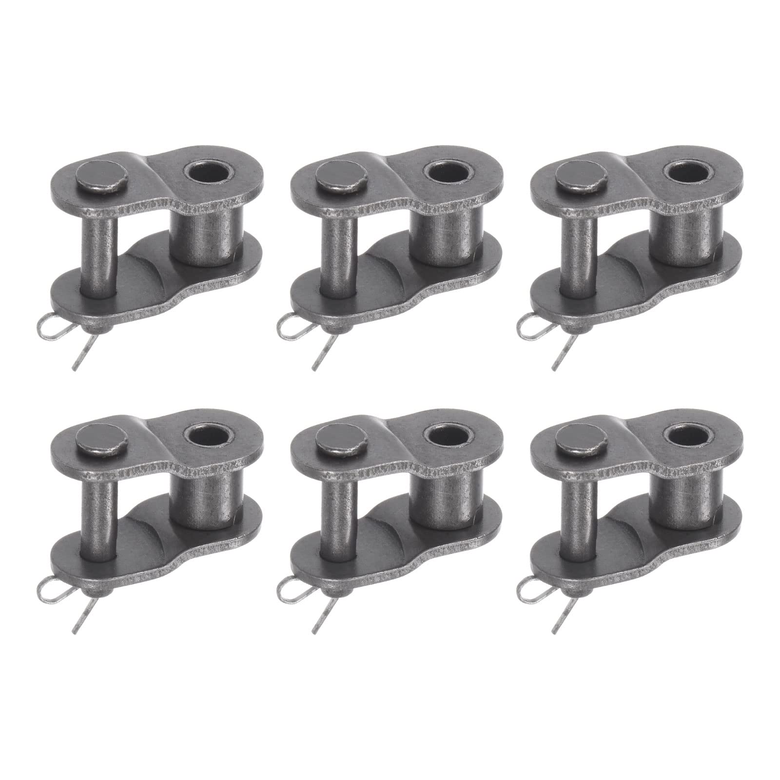Cadena Compensación 1/2" Carbono Acero 40 Medio Enlace Rodillo para 08A