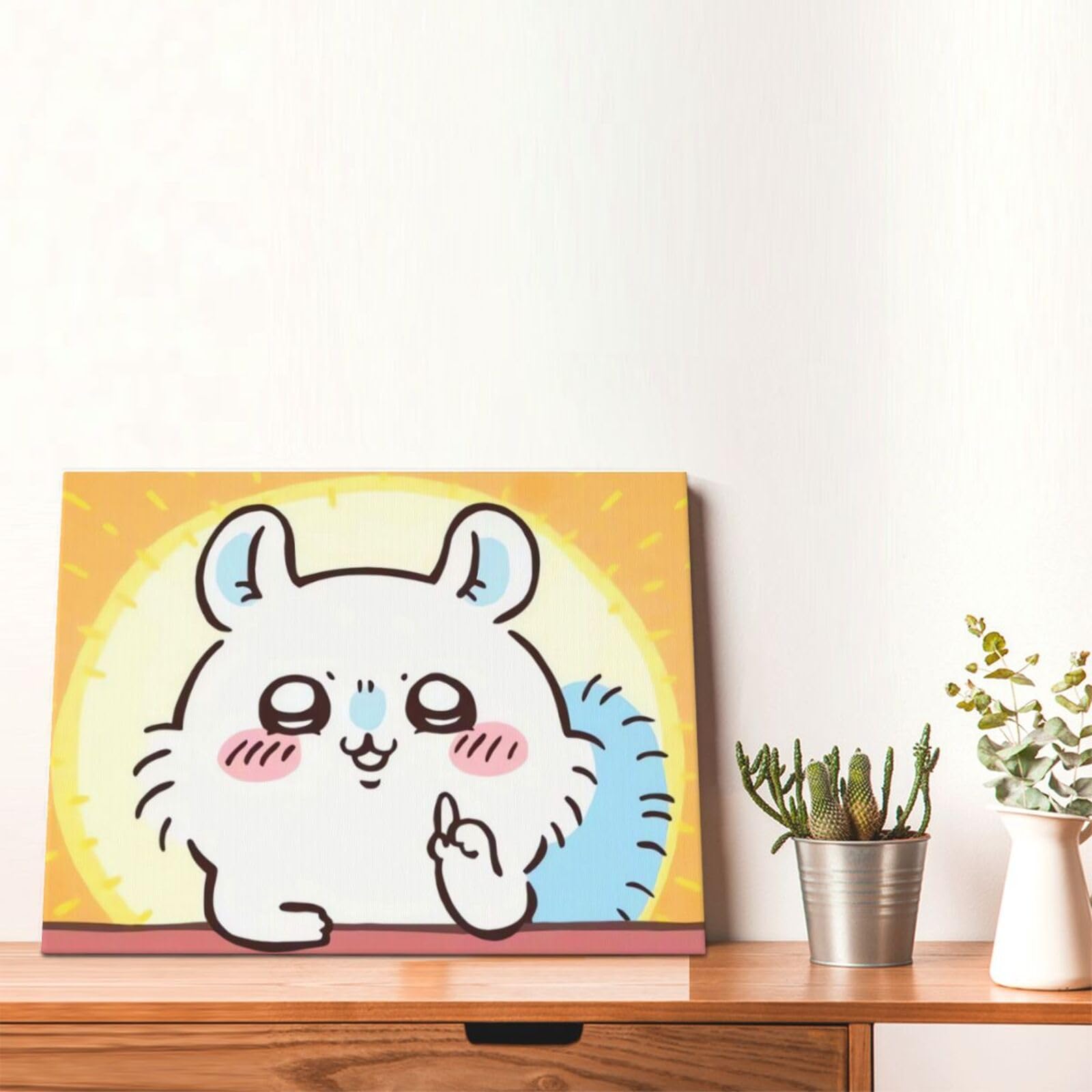 Amazon.co.jp: 装飾画 ちいいかわいい モモンガ 可愛い キャンバス絵画