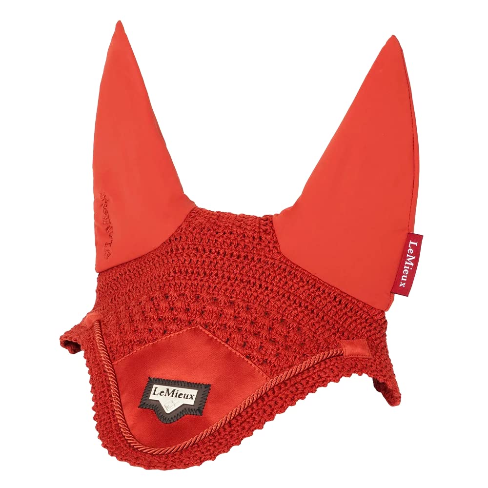 LeMieux Junior Loire Fly Hood with Soft Lycra Ears - Close Knit Crochet - Comfortable Fit Equestrian Mask - Sport Horse Wear — view 22