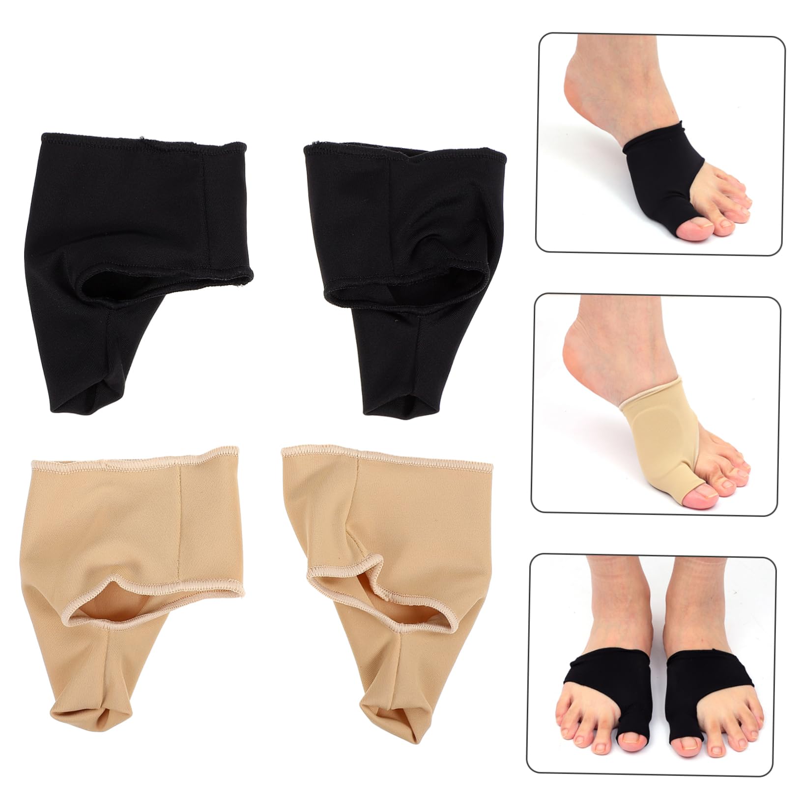 HAPINARY 2 Pairs Hallux Protector Breathable Splint for Big Comfortable Protection c