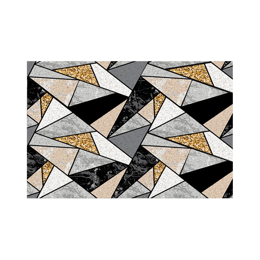 Indoor Outdoor Doormat Entryway Mats Entrance Rug Shoes Scraper PVC Inside Front Door Mat Non Slip for Doorway Bathroom Geometric Door Mats Doormats Outdoor Indoor Doormat Non Slip Absorbent Resist